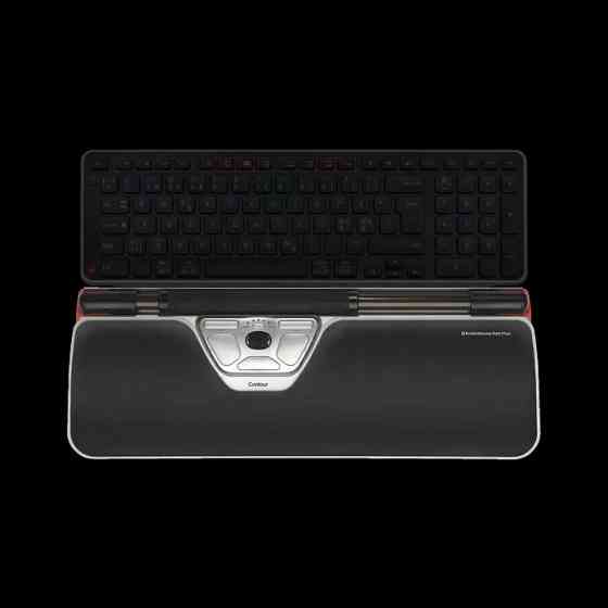 Ергономічна мишка для контурного дизайну з підставкою на зап'ястя Contour Roller Mouse Red (Б клас) Луцк