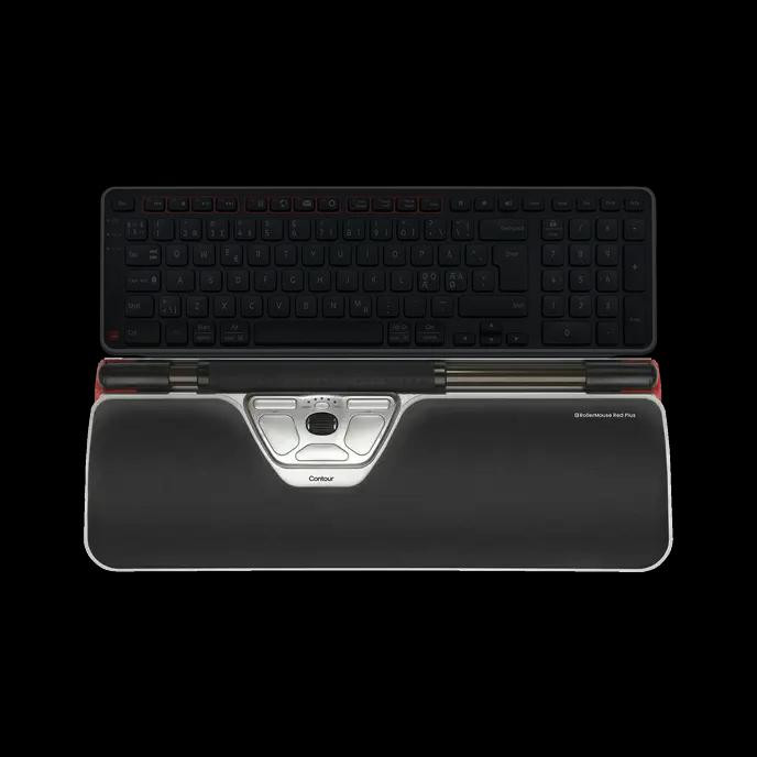 Ергономічна мишка для контурного дизайну з підставкою на зап'ястя Contour Roller Mouse Red (Б клас) Луцк - изображение 2