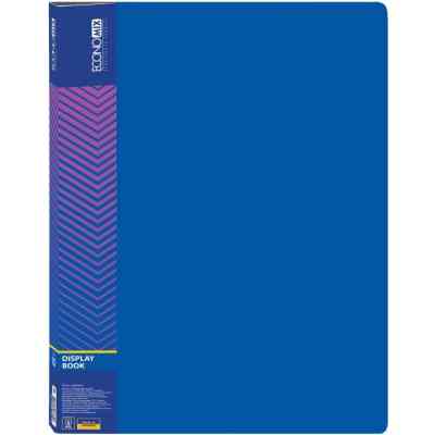 Папка с файлами Economix А4 с 10 файлами, синяя (E30601-02) Винница