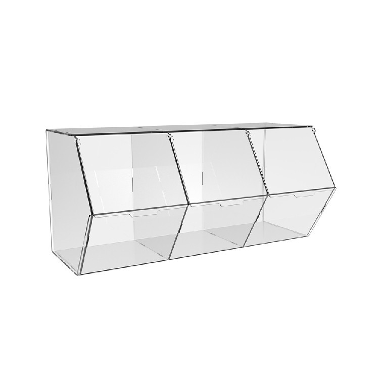 Диспенсер EKOSTAR для мармеладів, снеків, горіхів 3 комірки Київ - фото 3