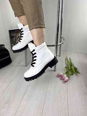 Черевики жіночі ARLEN білі шкіра натуральна зима 38р. (2832) Коломыя