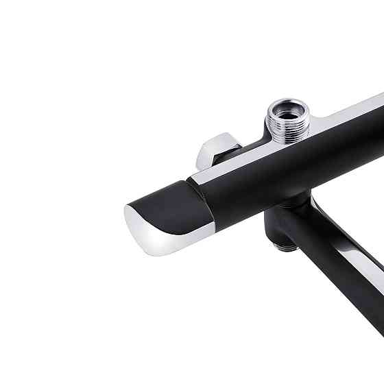 Душова система для ванни Kroner KRP Essen - SCH063 хром/чорна Київ