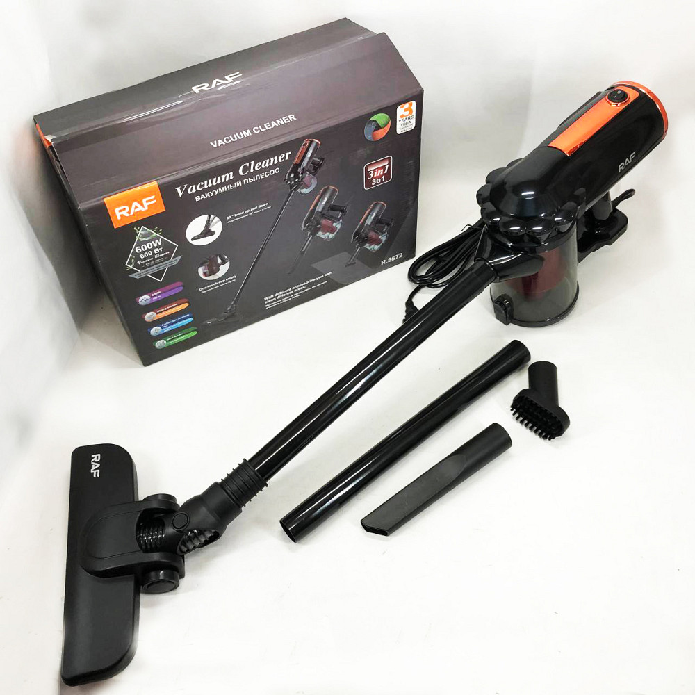 Вертикальный мощный пылесос без мешка RAF, Многофункциональный вертикальный пылесос TV-67 Львов - изображение 5