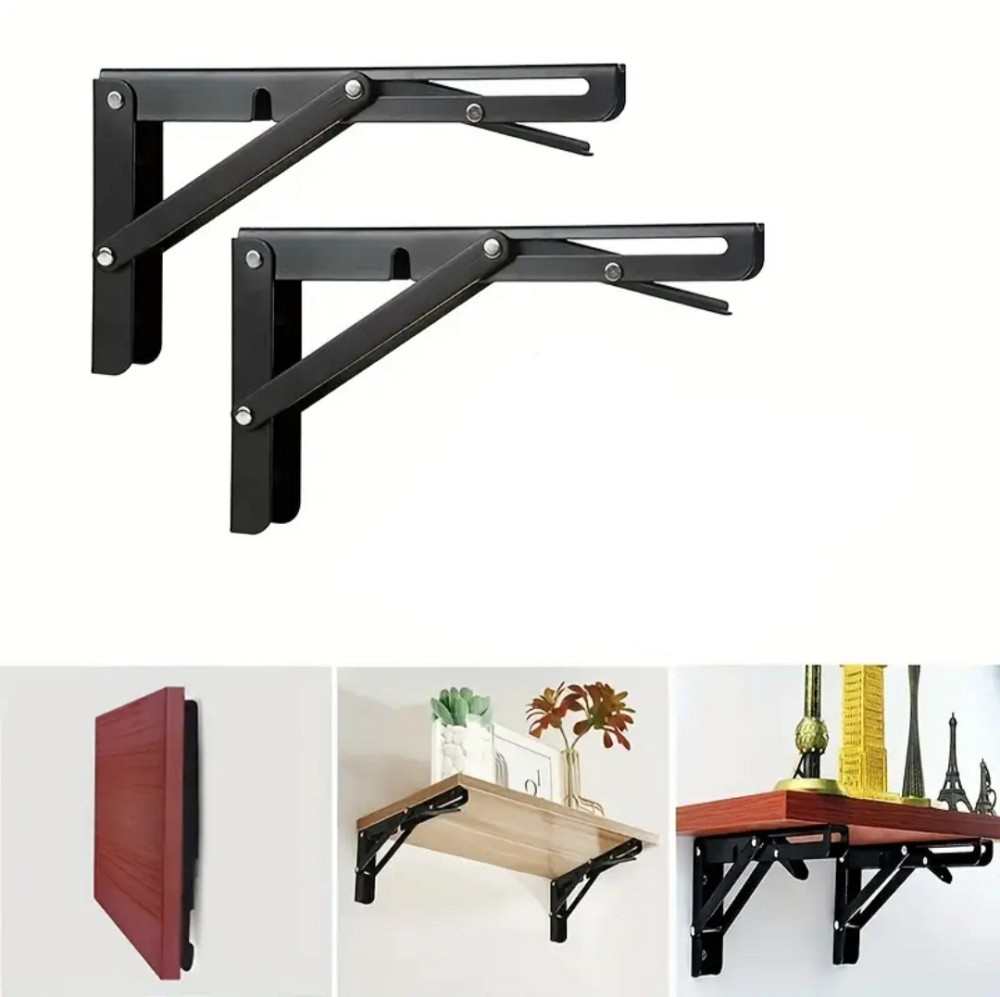 Складні кронштейни для полиць 30см\16см 2шт Луцьк - фото 1