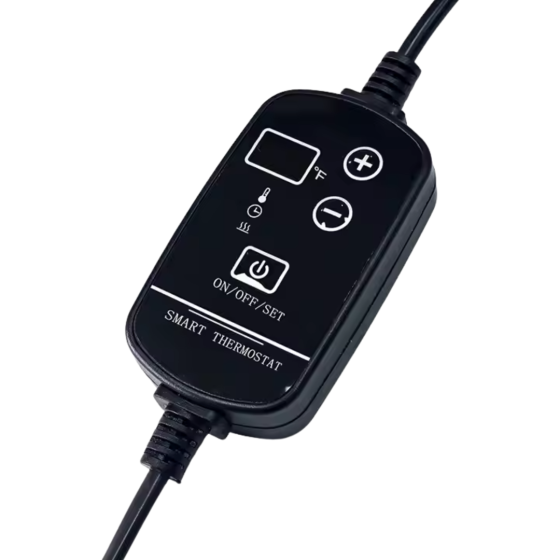 Теплий килимок для розсади з термостатом і регулюванням температури, вологозахист, 53x93см 80Вт Кам'янець-Подільський