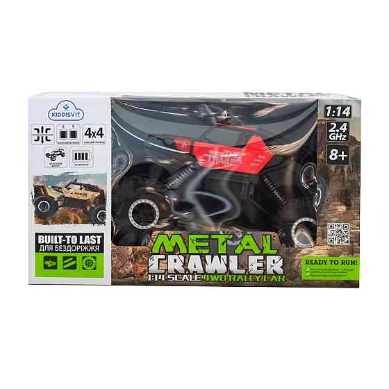 Автомобіль Off-road Crawler з р/к – Where the trail ends (червоний) Дніпро