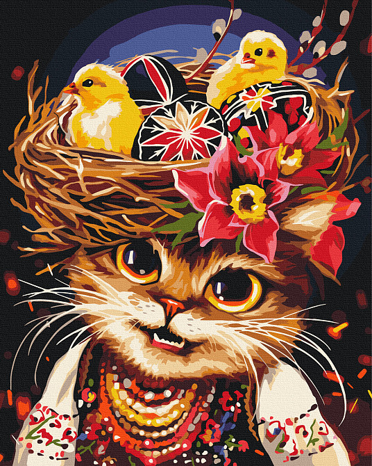 Пасхальная кошка © Марианна Пащук Киев - изображение 1