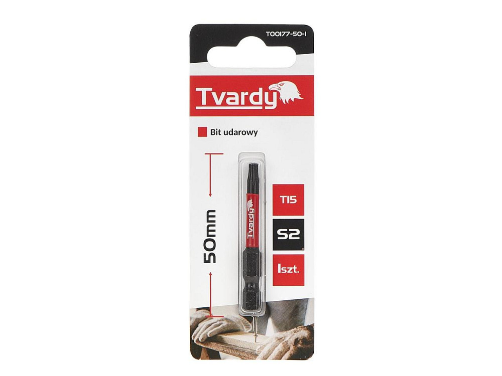 Біта удана "Tvardy" Torx T15 x 50мм Киев - изображение 3