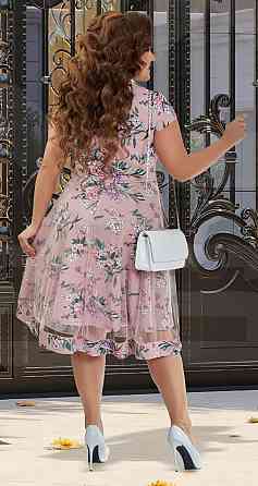 Красивое платье с двойной юбкой (48) Киев