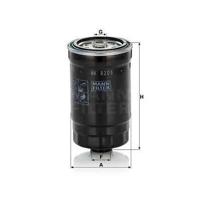 Фільтр паливний Mann WK8205 Вінниця