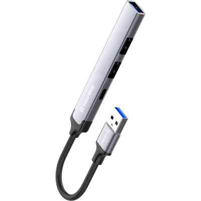 Концентратор ColorWay USB-A 4-в-1 USB2.0х3/USB3.0 (CW-HUB05) Вінниця