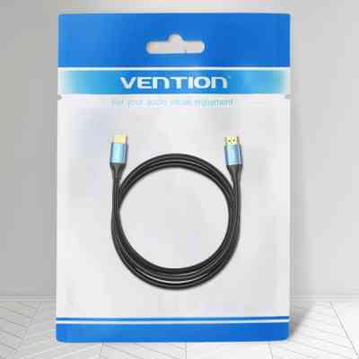 Кабель HDMI M - M, 10.0 м, V2.0, 4K 60Гц, Aluminum Alloy Blue Vention Винница