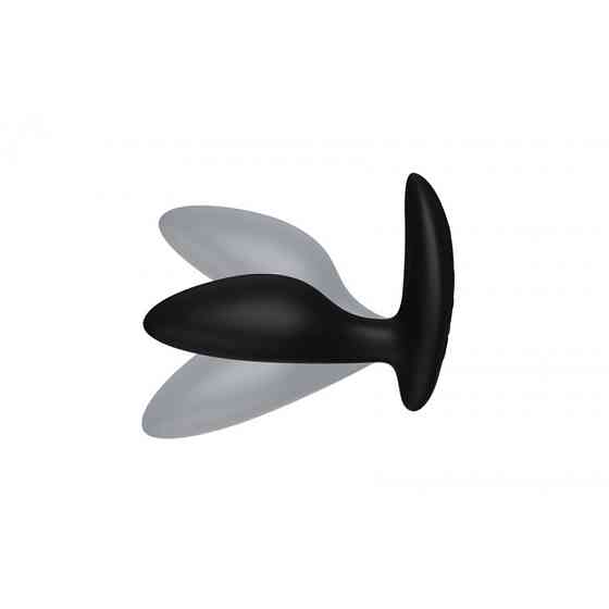 Анальная пробка з вибрацией We-Vibe Ditto+ Satin Black с пультом и управлением с телефона Sex Aura Киев