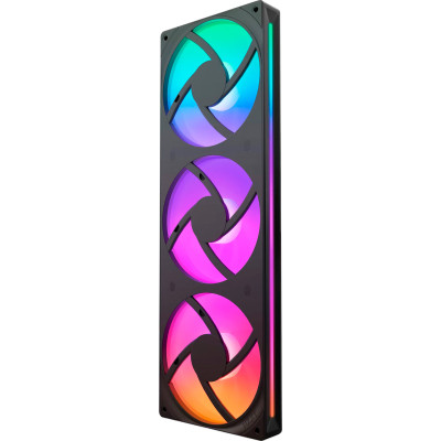 Кулер для корпуса NZXT F360 RGB Core Fan (Single Frame) - Black (RF-U36HF-B1) Винница - изображение 8