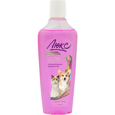 Шампунь для тварин ProVET "Люкс" гігієнічний шампунь репелентної дії 240 мл (4823082412716) Вінниця - фото 1