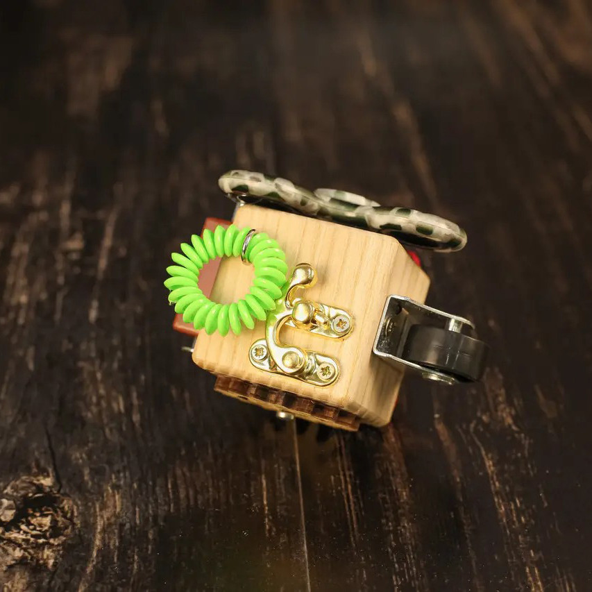 Розвиваюча іграшка Бізікуб "Дорожній" Temple Group TG200139 5х5х5 см Вінниця - фото 9