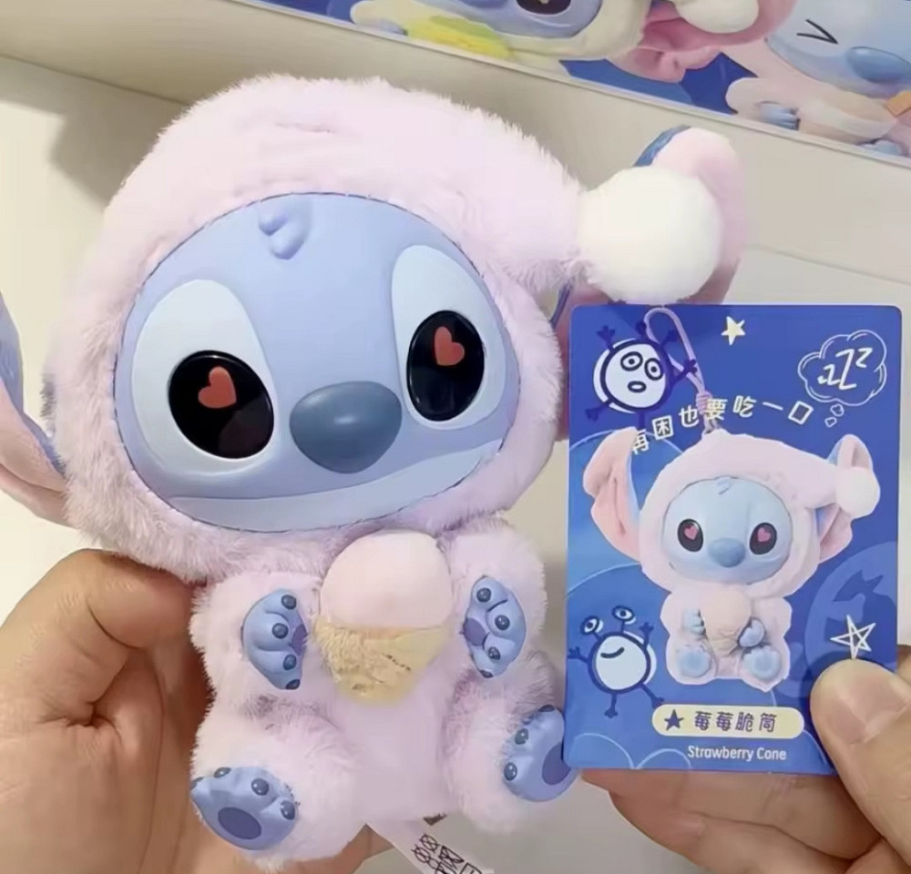 Мяка іграшка брелок Лабубу Стіч рандомный цвет Київ - фото 5