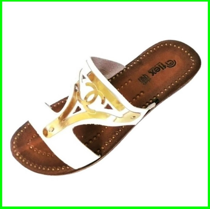 Женские Тапочки Шлёпанцы Сланцы Белые (размеры: 38) Днепр - изображение 4