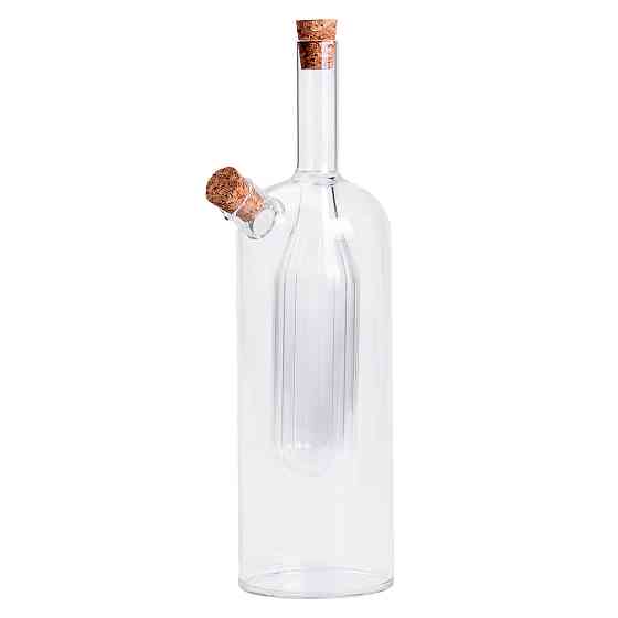 Yiwu Скляна пляшка подвійна для олії та оцту 2в1 500 мл HP-34-13 Коломия