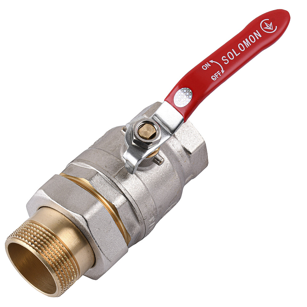 Кран кульовий прямий з американкою SOLOMON 1 1/2″ ПОСИЛЕНИЙ 1042 Тернопіль - фото 3