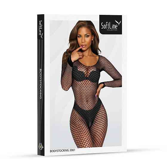 Бодистокинг - Bodystocking 2061, black - One Size Sex Aura Киев