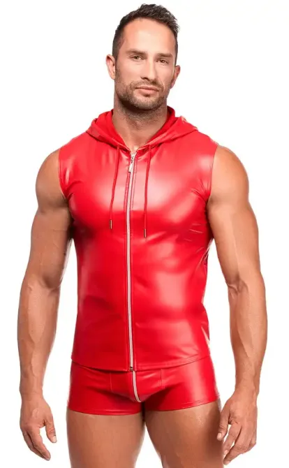 Чоловічий жилет з капюшоном Noir Handmade H096 Ignite hooded vest S Львів - фото 3