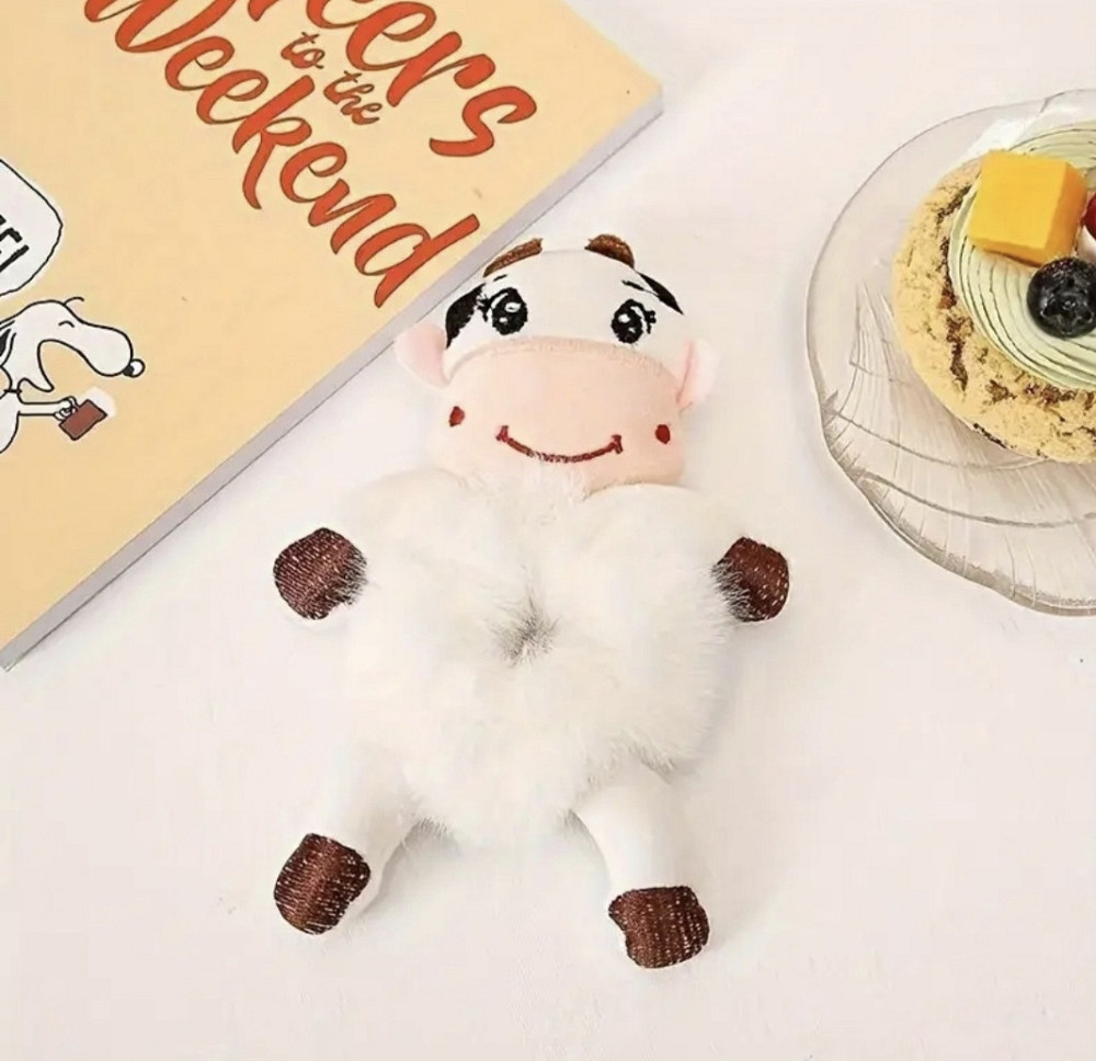 Плюшеві гумки для волосся у вигляді тварин Білий Смела - изображение 1