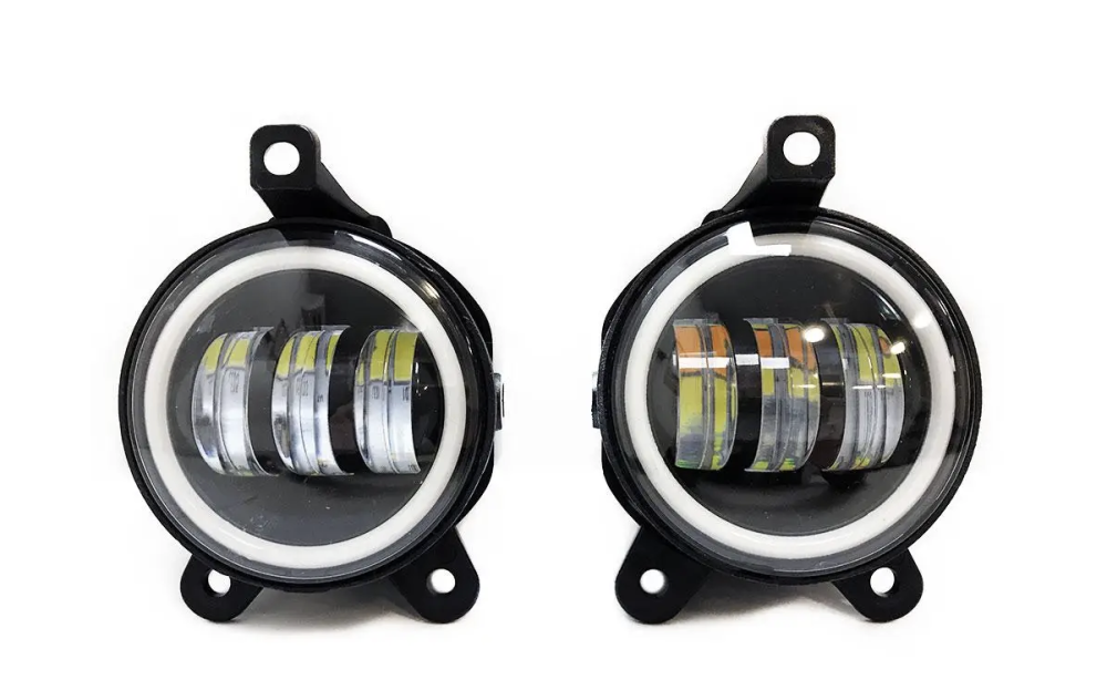 Фара діодна протитуманна Priora N 3,5"  W 20W+20W неоновий обідок W. (к-т 2шт) Діодні туманки Харків - фото 1