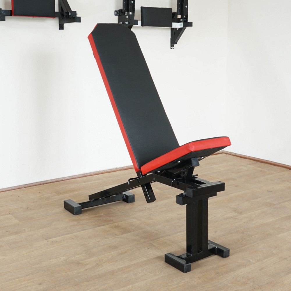 Скамья с отрицательным углом + Сыловие стойки с страховкой и турником Стойки, скамьи для жима и приседаний Киев - изображение 5