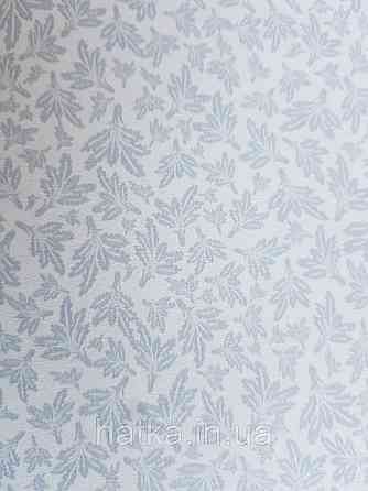 Обои флизелиновые Decoprint Elisir EL21042 маленькие листья серые с серебром на молочном фоне Киев