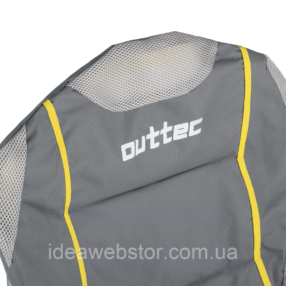 Крісло туристичне розкладне Outtec з чохлом сірий Київ - фото 4