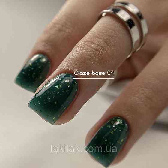 База для гель-лаку Toki-Toki Glaze Base GL04 з поталлю 5мл Херсон
