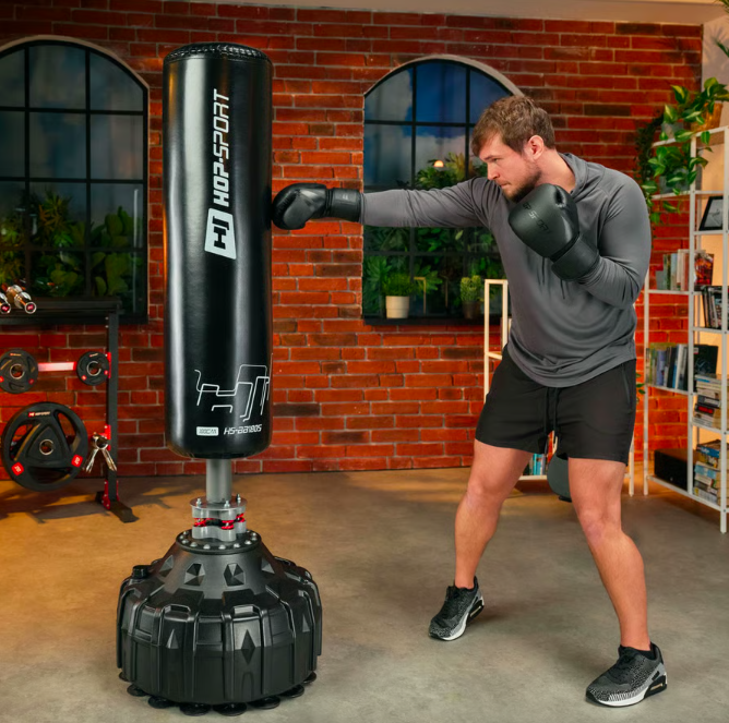 Боксерські рукавиці Hop-Sport HS-BG10 10oz чорні Київ - фото 5