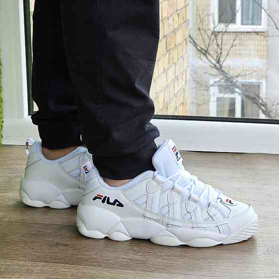 Кросівки FILA Білі Чоловічі Шкіряні Філа (розміри: 43,44,45) Відео Огляд Дніпро