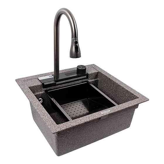 Кухонна гранітна мийка VALESO 5149 VIVA мікс Коломыя