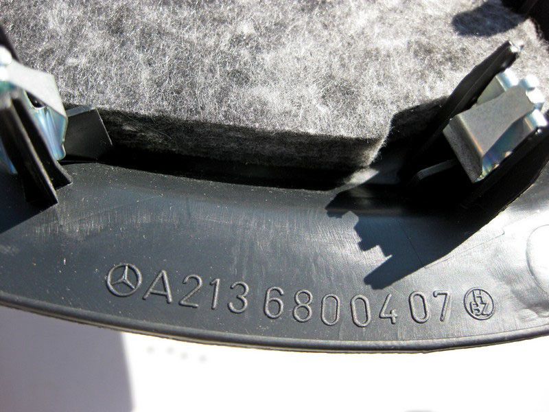 Mercedes-Benz  A2136800407 9051 Кришка правого торця панелі приладів чорна E-Class W213 Одеса - фото 3