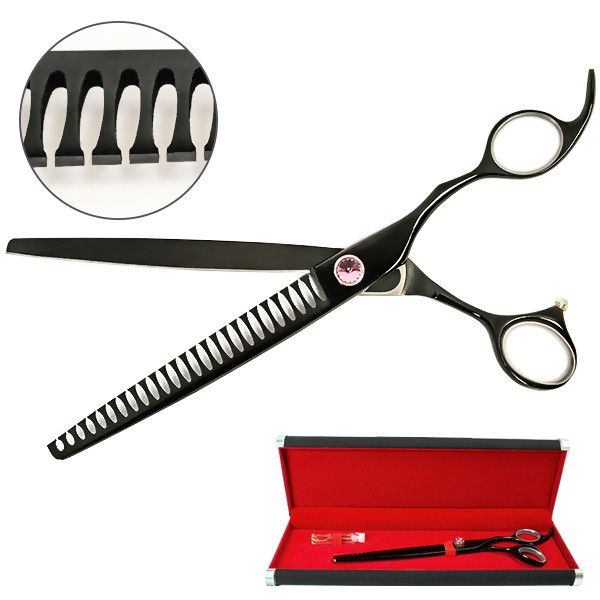 Davis Majutsu Titanium Thinning ДЕВІС МАЙЖИТЦУ ТІТАНІУМ філірувальні шанкерні ножиці для стрижки собак Київ - фото 1