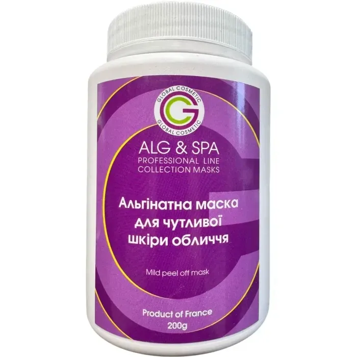 Альгінатна маска для чутливої шкіри обличчя Mild peel off mask ALG & SPA, 200г Дніпро - фото 1