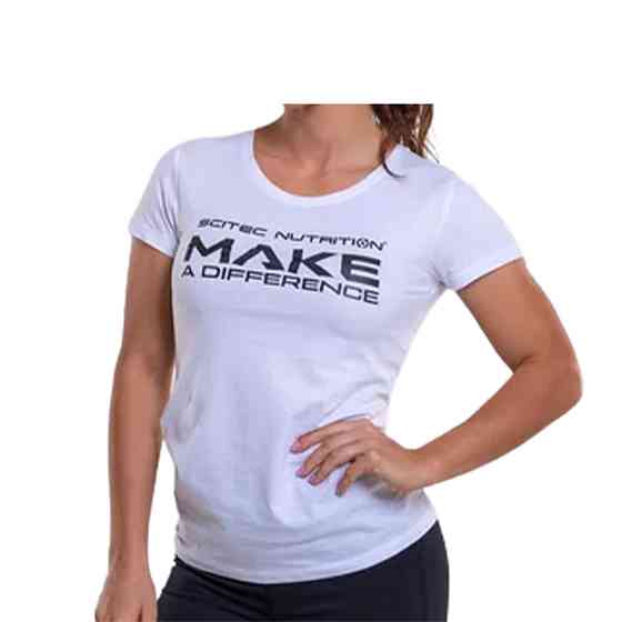 Футболка DIFFERENCE women t-shirt L (white) Луцьк