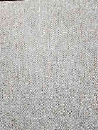 Шпалери метрові вінілові на флізелін Grandeco ATB однотонні структурні під тканину золотисті з молочним Київ