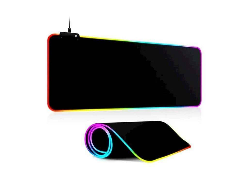 Килимок для мишки 900х400мм P3 c RGB чорний 18м ТМ T-WOLF Киев - изображение 1