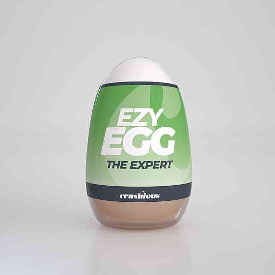 Мастурбатор-яйце, вагіна CRUSHIOUS EZY EGG THE Expert, реалістичний Sex Aura Київ