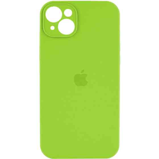 Чохол для смартфона Silicone Full Case AA Camera Protect for Apple iPhone 15 24,Shiny Green Київ