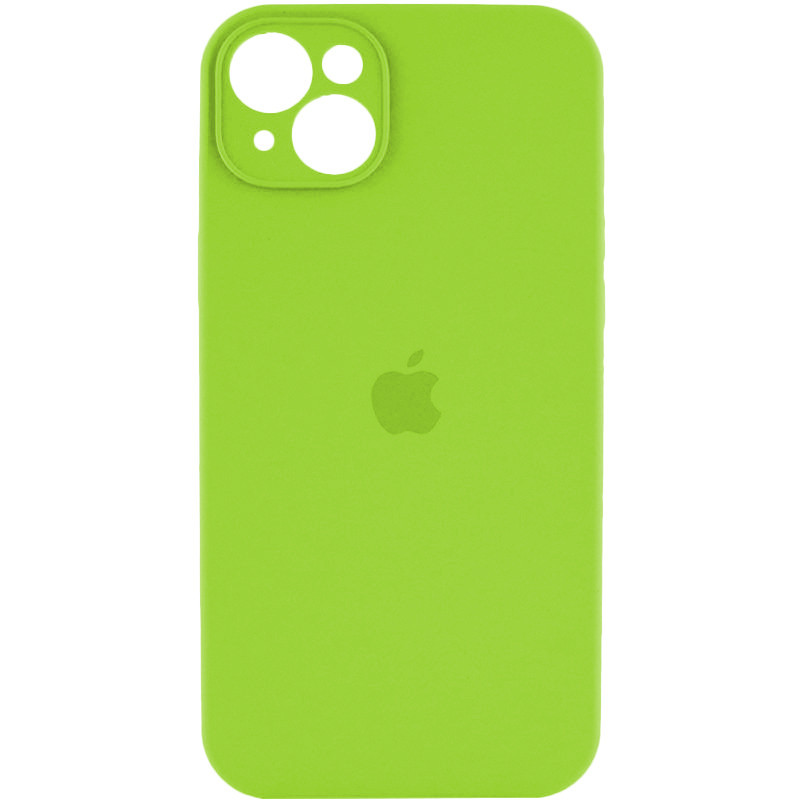 Чохол для смартфона Silicone Full Case AA Camera Protect for Apple iPhone 15 24,Shiny Green Київ - фото 1