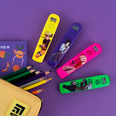 Набор маркеров Kite Highlighter Naruto, набор из 4-х цветов (NR24-444) Винница - изображение 5