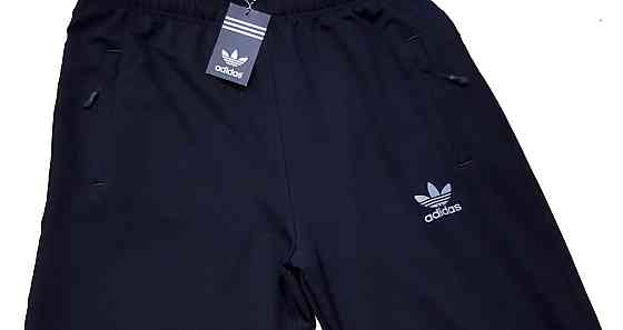 Мужские трикотажные батальные  штаны Adidas Киев