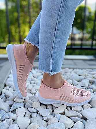 Fashion Жіночі сліпони рожеві FASHION 308-307 весна-літо / Мокасини сітка літні р. 39 Коломия