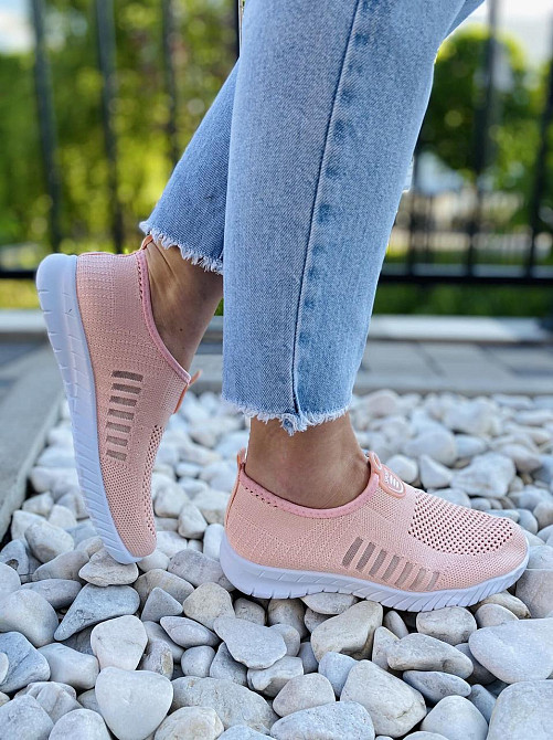 Fashion Жіночі сліпони рожеві FASHION 308-307 весна-літо / Мокасини сітка літні р. 39 Коломия - фото 5