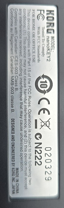 Korg nanoKEY2 меди клавиатура. Харьков - изображение 1