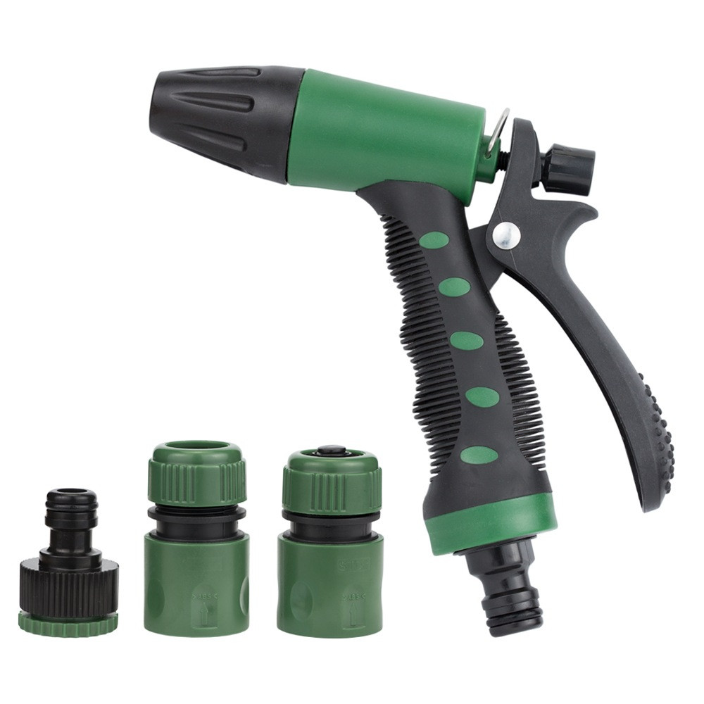 Grad Набор для полива пистолет-распылитель 2 режима, 2 коннектора ½" + адаптер ½-¾" (ABS+TPR) G Киев - изображение 1